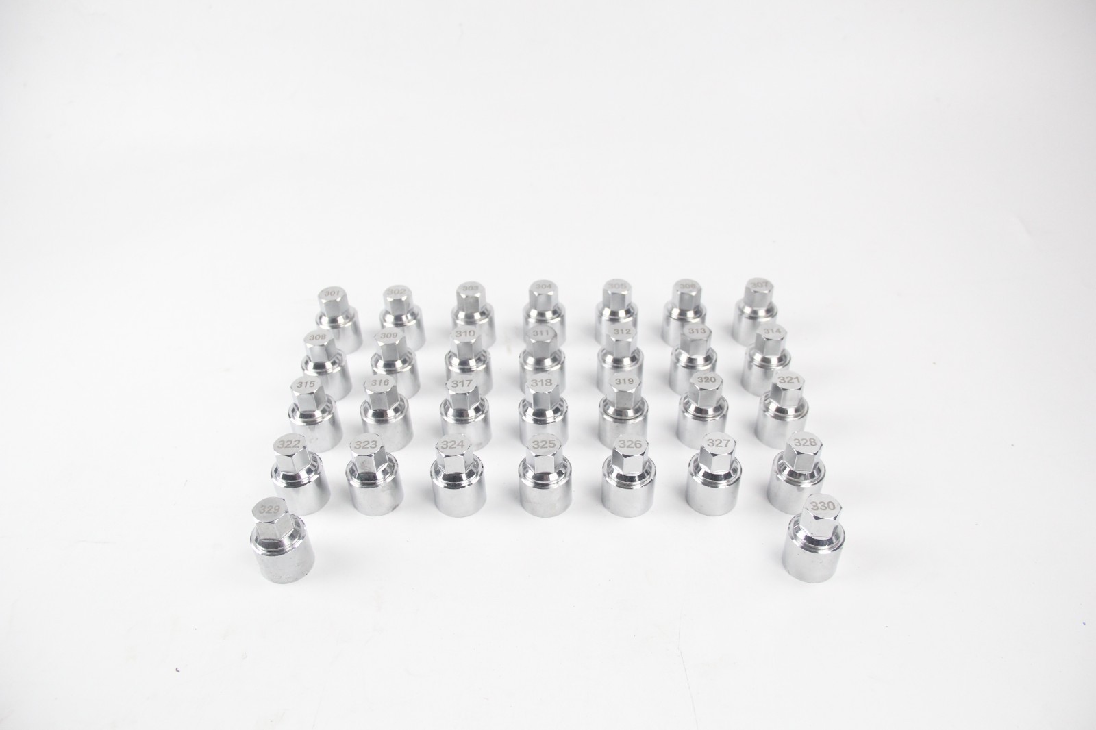 30PCS Wheel Locking Anti-Theft Screws Removal Install Sockets Tool Set for Benz