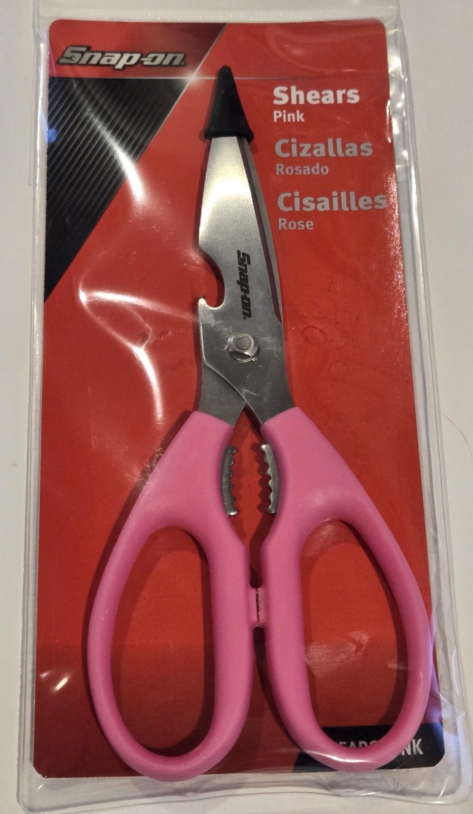 Snap-on Tools Stainless Steel Shears (8.5″) Pink SHEARS1PNK