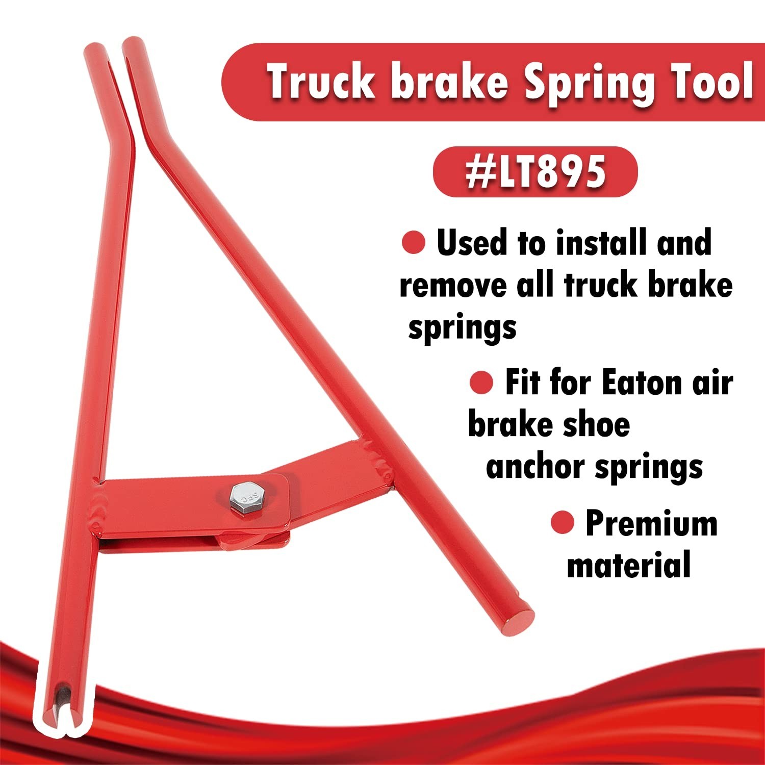 Heavy Duty Truck Brake Spring Tool – Spring Installer for Eaton Air Brake Shoes