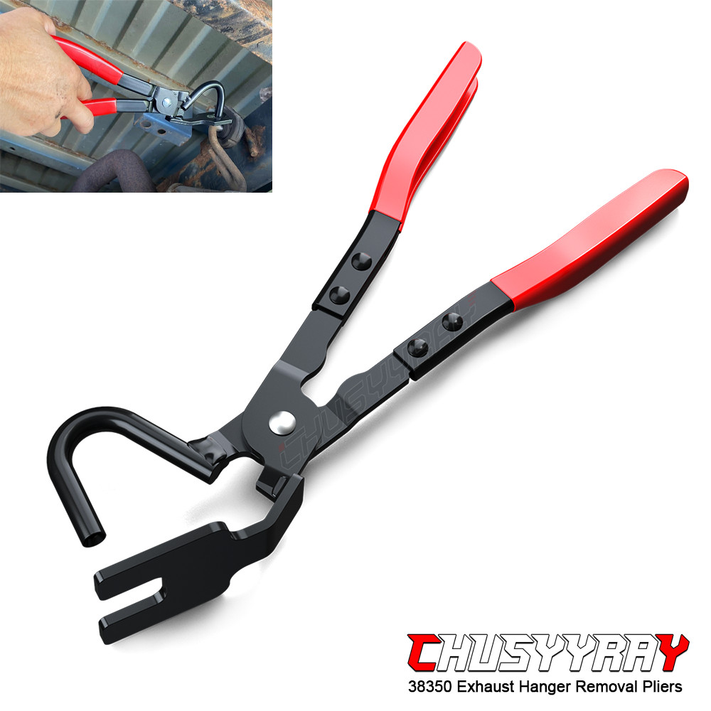 Exhaust Hanger Pliers, Rubber Exhaust Hanger Removal Tool, Universal Cars
