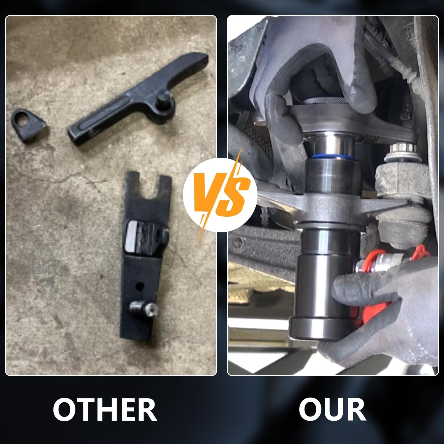 Universal Pneumatic Hydraulic Ball Head Removal Separator Tool Ball Joint Replac