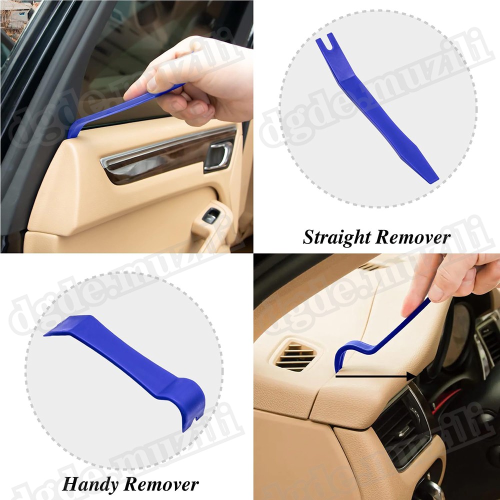 Auto Trim Removal Tool Kit 5pcs Pry Tools Interior Door Panel Clip Removal Set