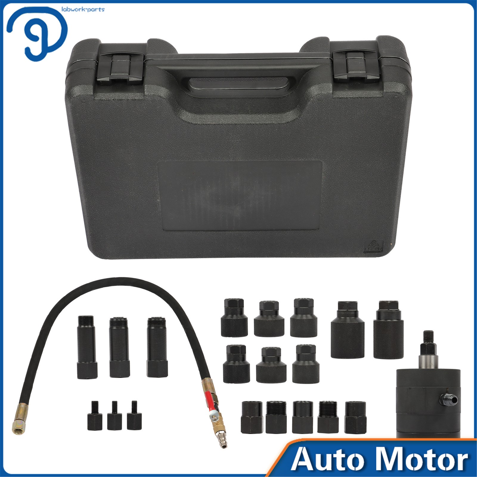21Pcs DIESEL INJECTOR PULLER Pneumatic Injector Extractor Puller SET Kit