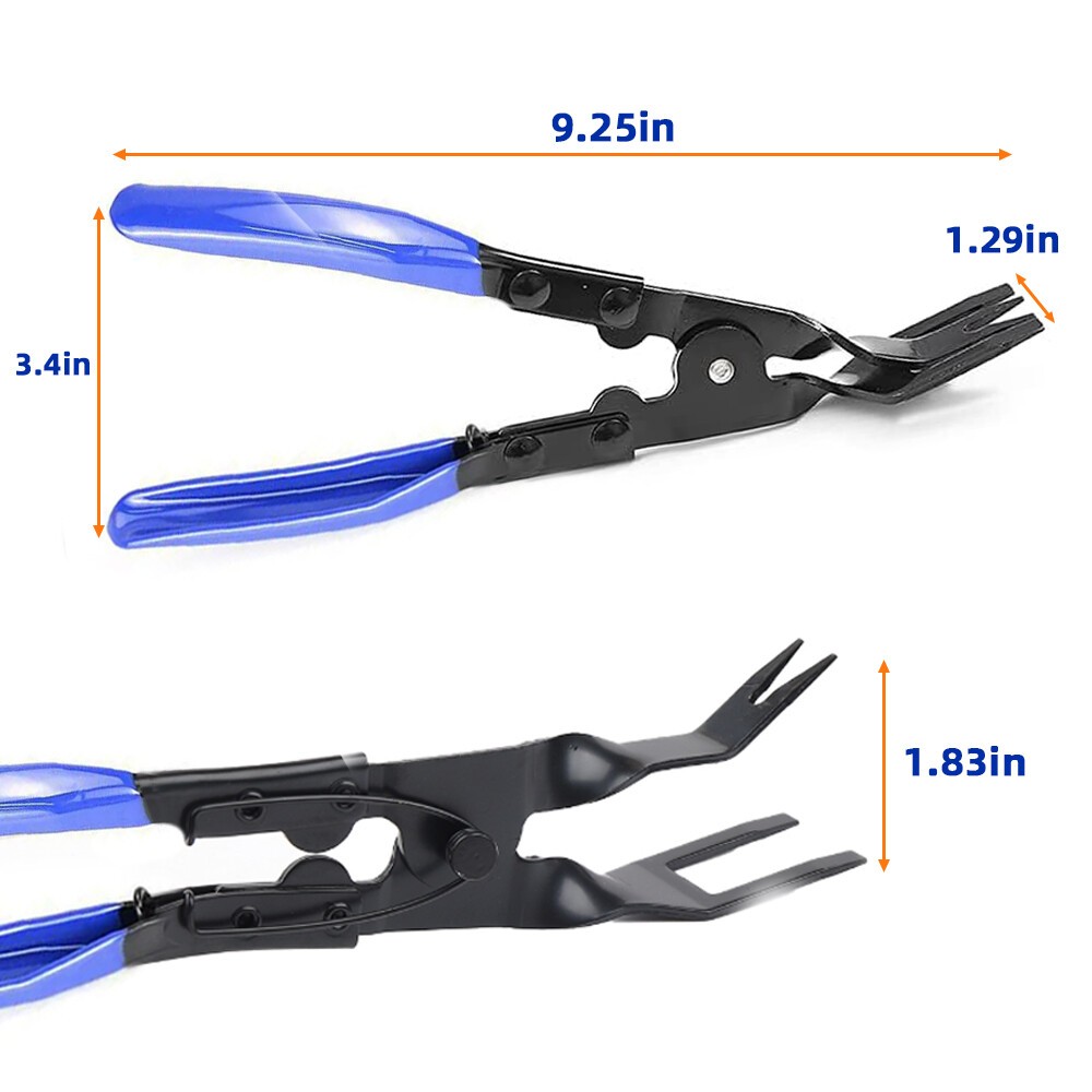Auto Trim Clip Upholstery Removal Tool Dash Interior Fastener Pin Pliers Puller