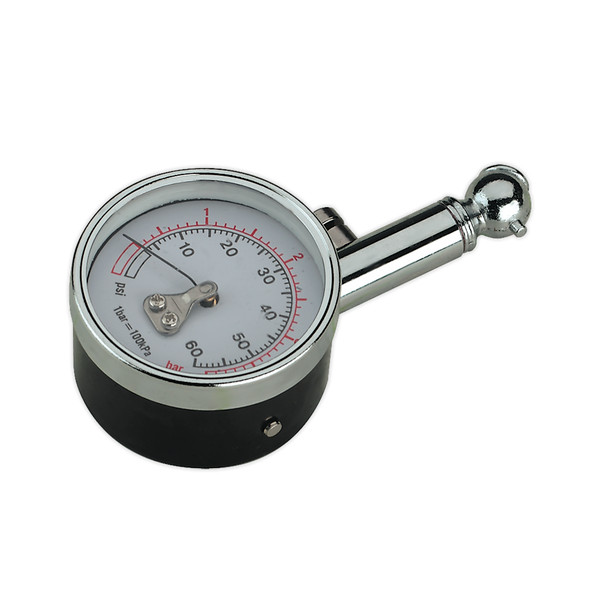 SEALEY TOOLS – Tyre Pressure Gauge 0-4bar (0-60psi) • Model No. TST/PG99