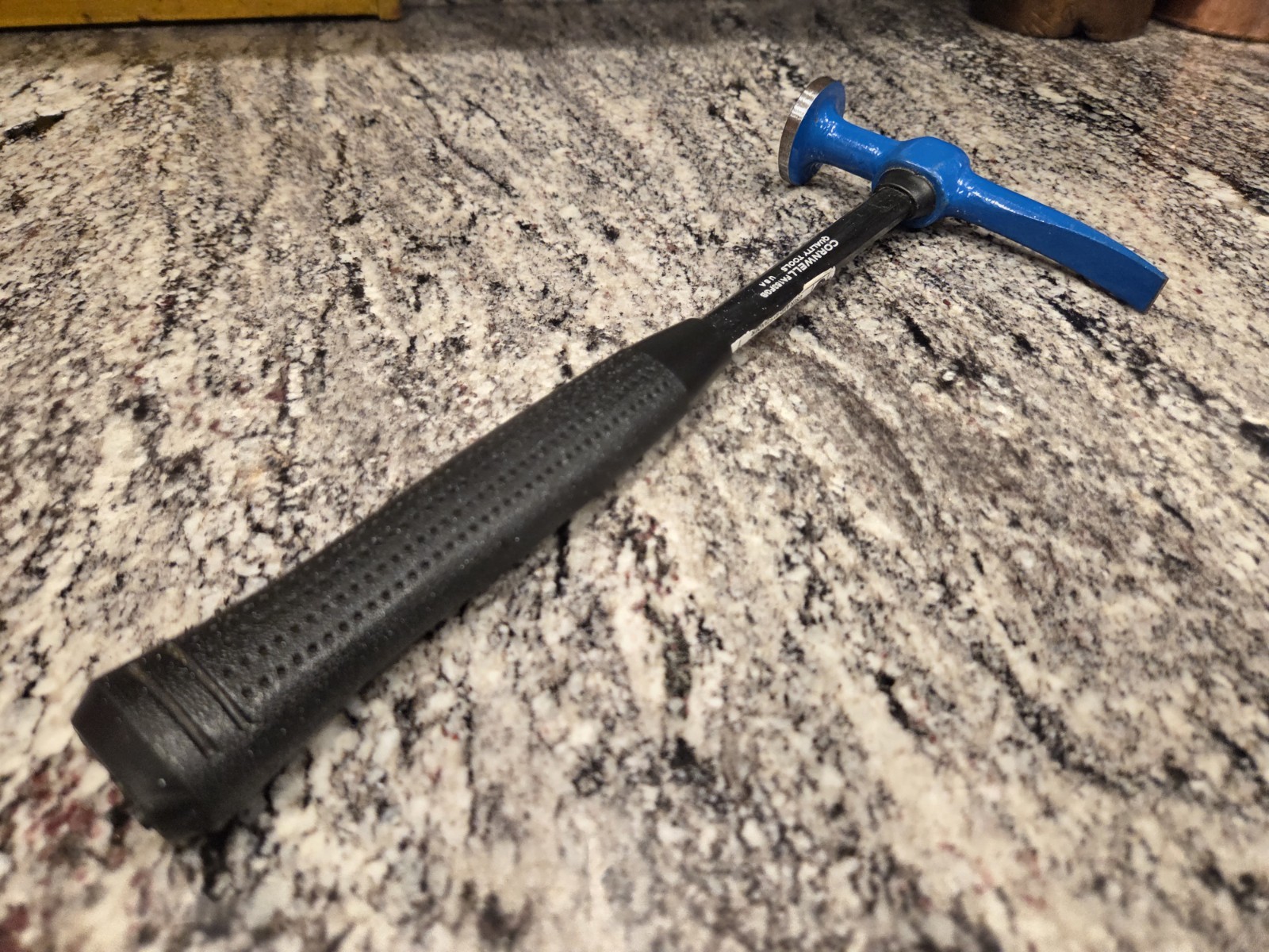 Cornwell Tools Curved Cross Chisel Hammer with Fiberglass Handle- USA MADE