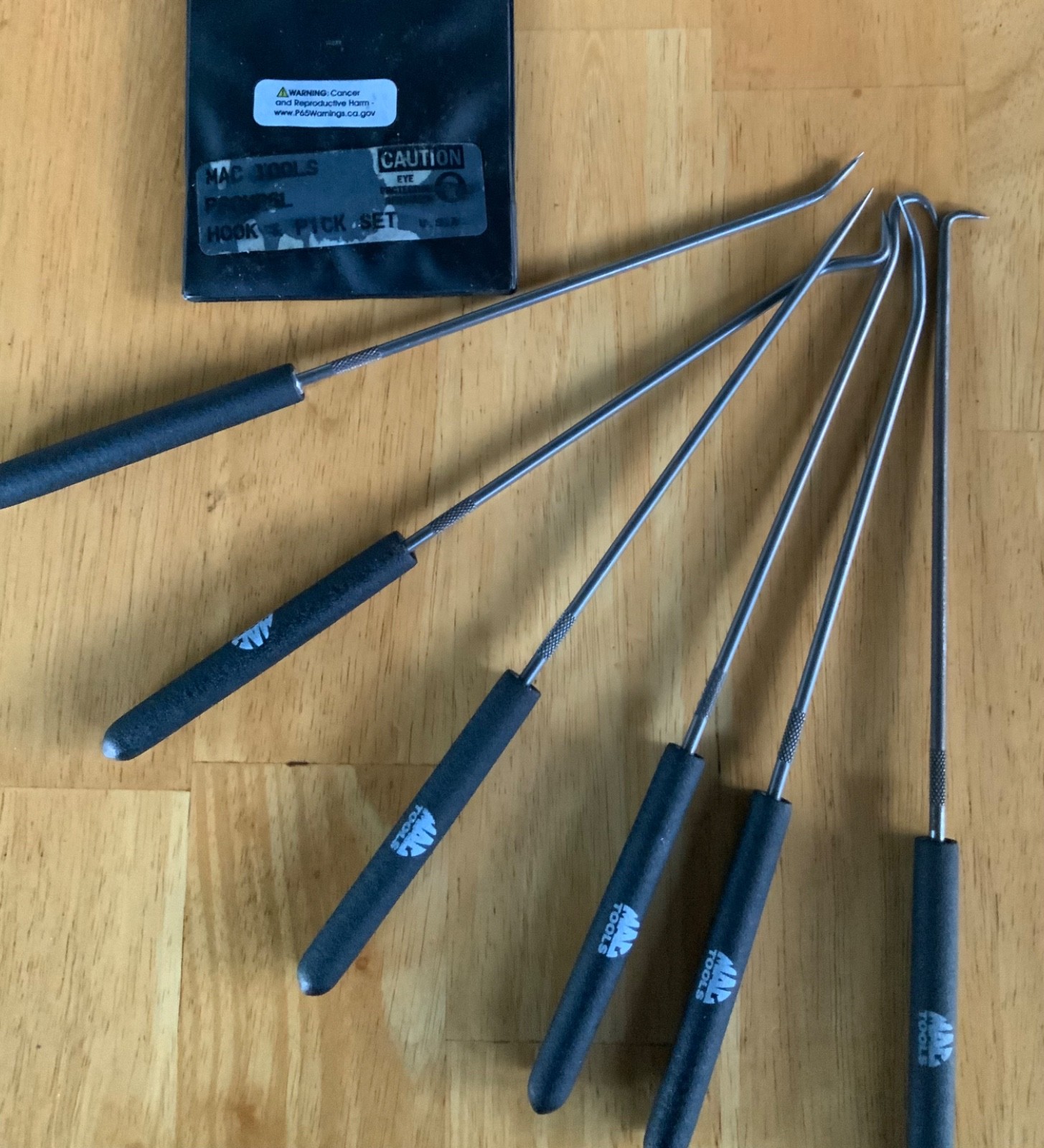 Mac Tools USA 6pc Hook & Pick Set PSCHP6L