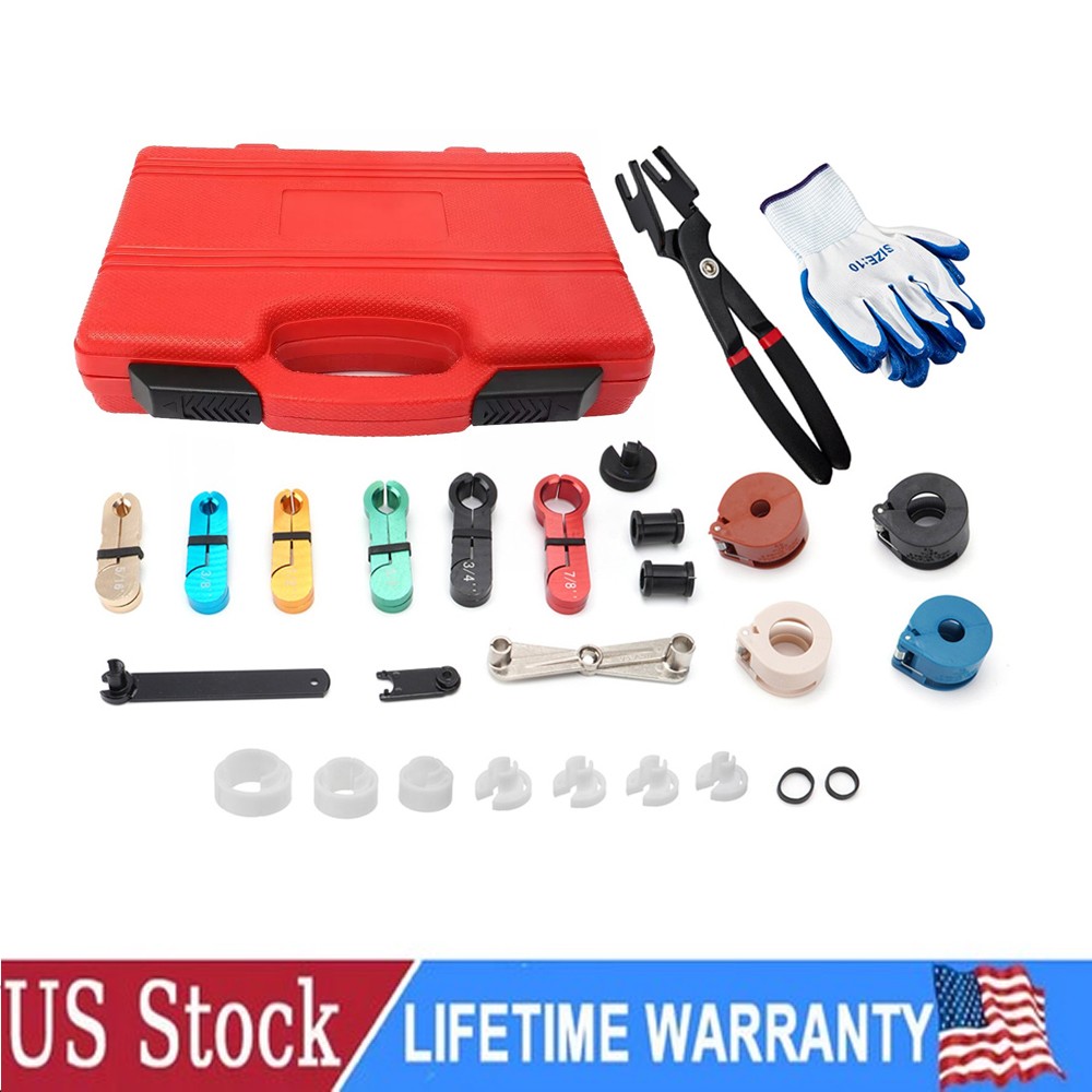 Fuel Line Disconnect Tool Set 22pcs Master Quick Disconnect Tool Kit for Auto