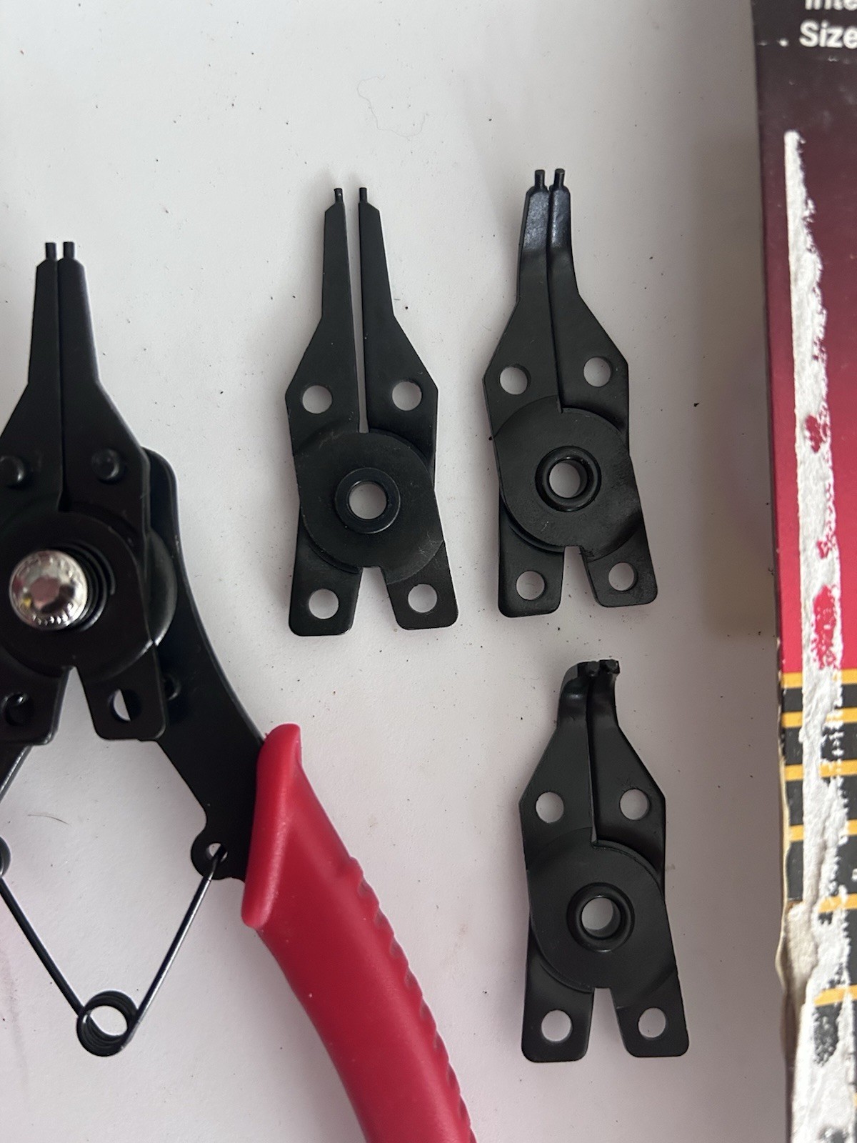 AmPro 5pc Internal/External Snap Ring Pliers T73310