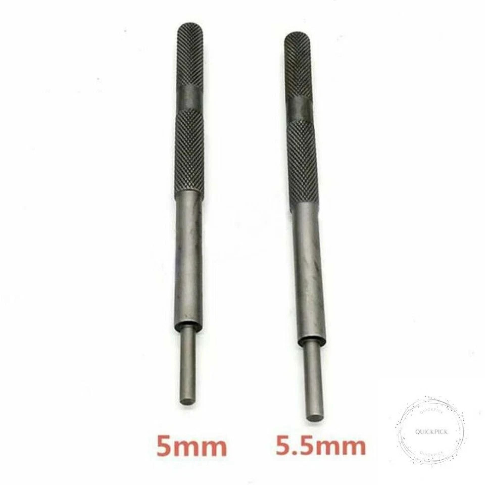 2 Pcs Engine Valve Guide Tool 5/5.5mm Engine Valve Remover Installer Repair Tool