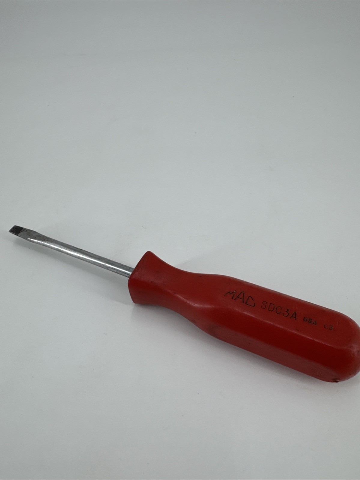 MAC Tools 1 Piece Flat Head Screwdriver SDC-3A USA. Fast Shipping