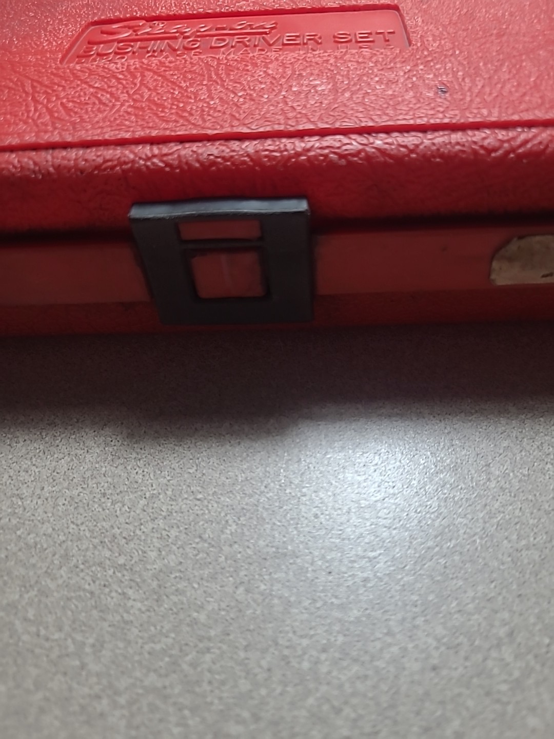 Snap-On A157C Bushing Driver Set in PB20 Case Missing a few pieces