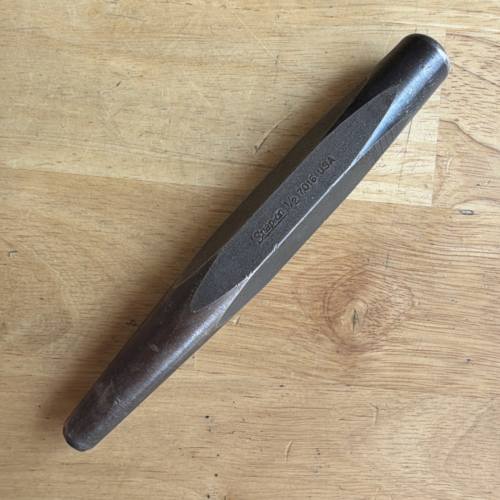Snap On Tools 1/2″ Starter Tapered Punch 7″ Long 7016 Vintage Made in USA