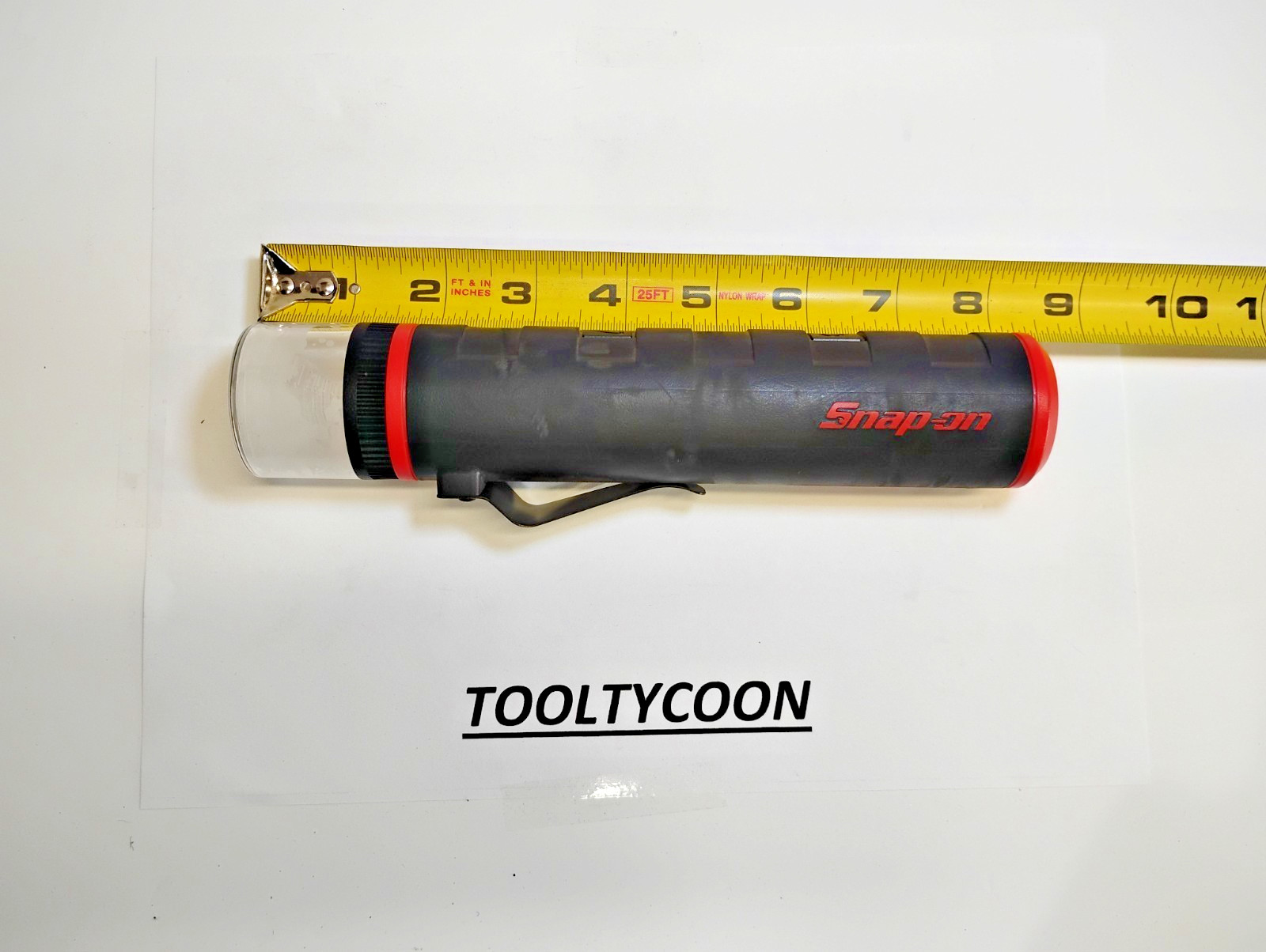 Snap-On Tools NEW ECFLF034 Hazard Light for Roadside 80-250 LUMEN RED BLACK BLEM
