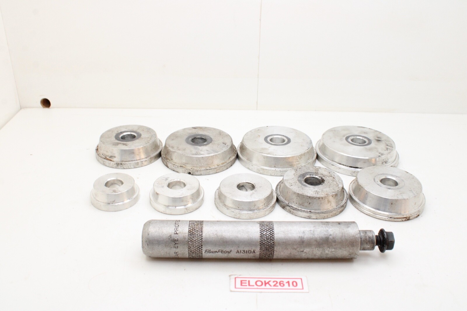 Blue-Point A1310A 9 Piece Aluminum Bearing Race & Seal Driver Master Set