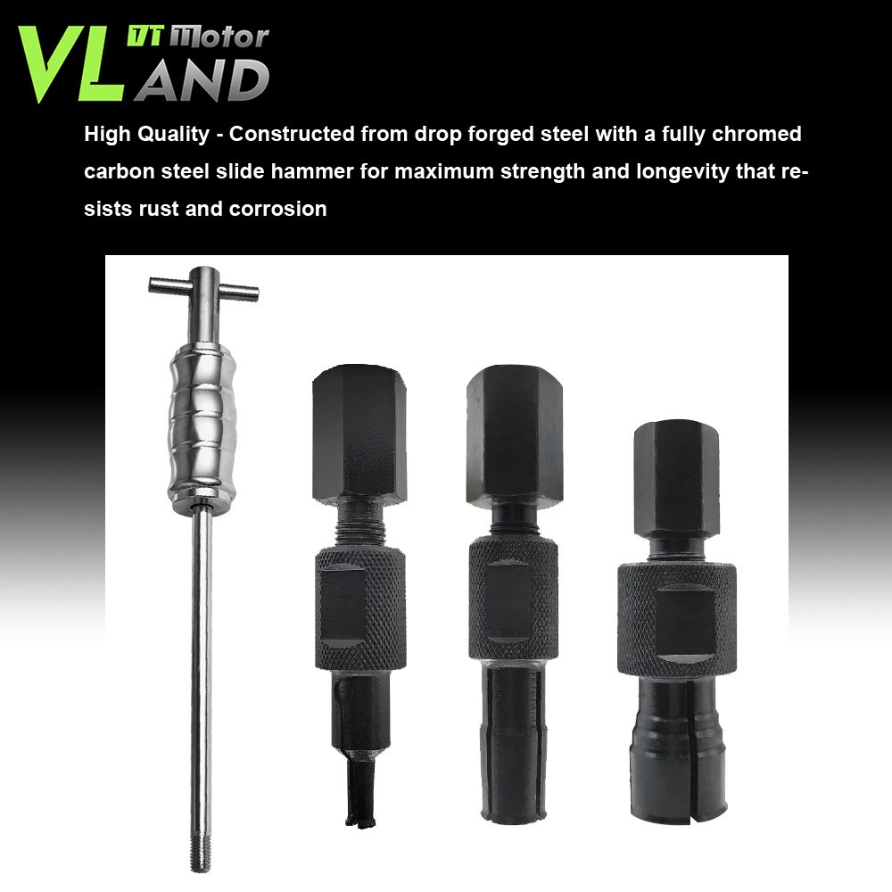 9pc 8-32mm Blind Hole Inner Bearing Puller Set Remover Slide Hammer Internal Kit