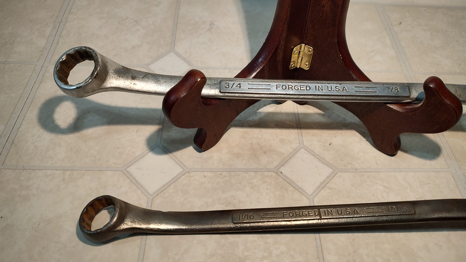 Craftsman 2 Piece Stubby Double Box End Wrench V 1/2 – 9/16, 5/8 – 3/4