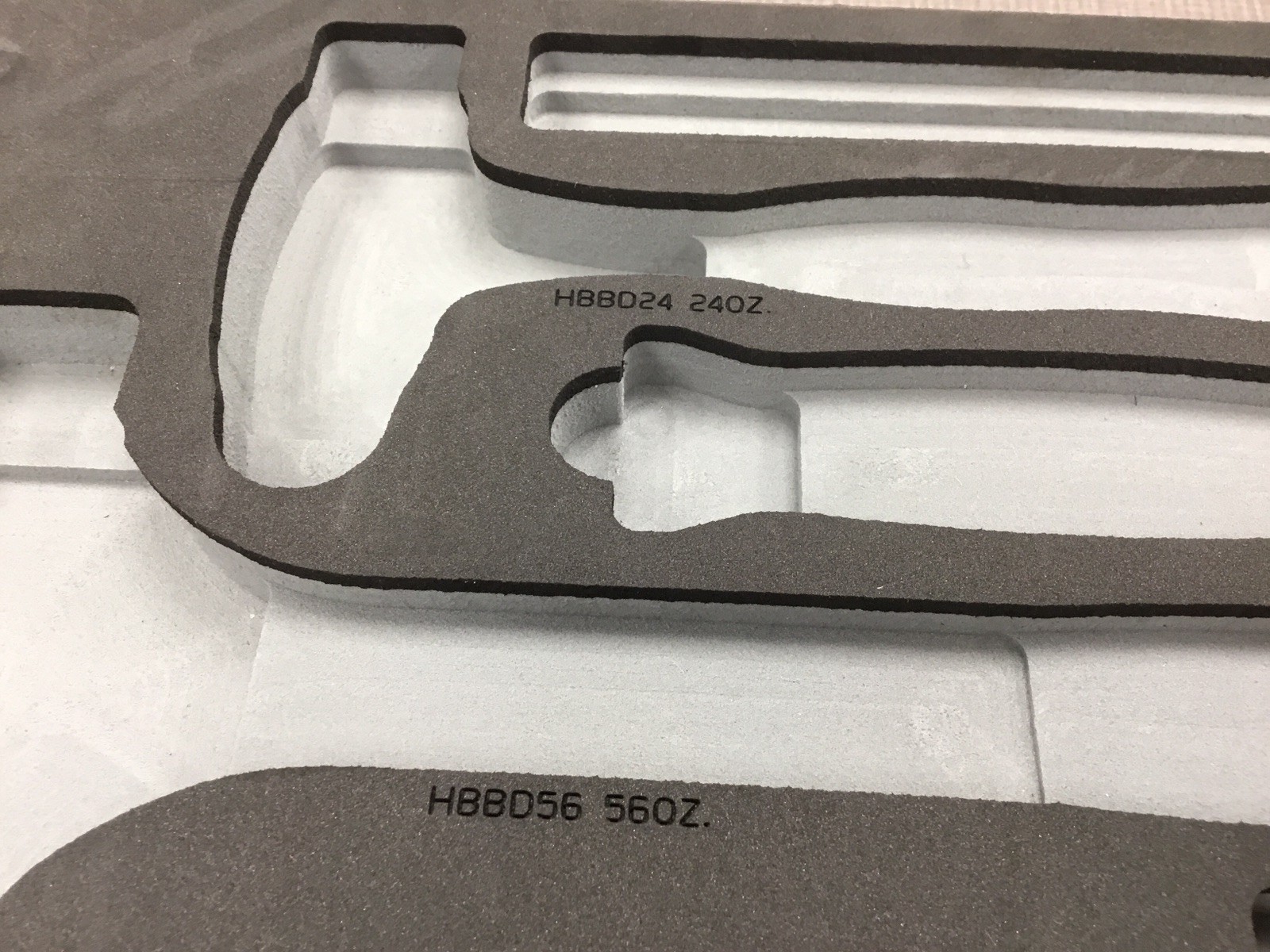 Snap-On Gray Grey Hammer Foam Insert TRAY ONLY – NO TOOLS FMHBBD002B