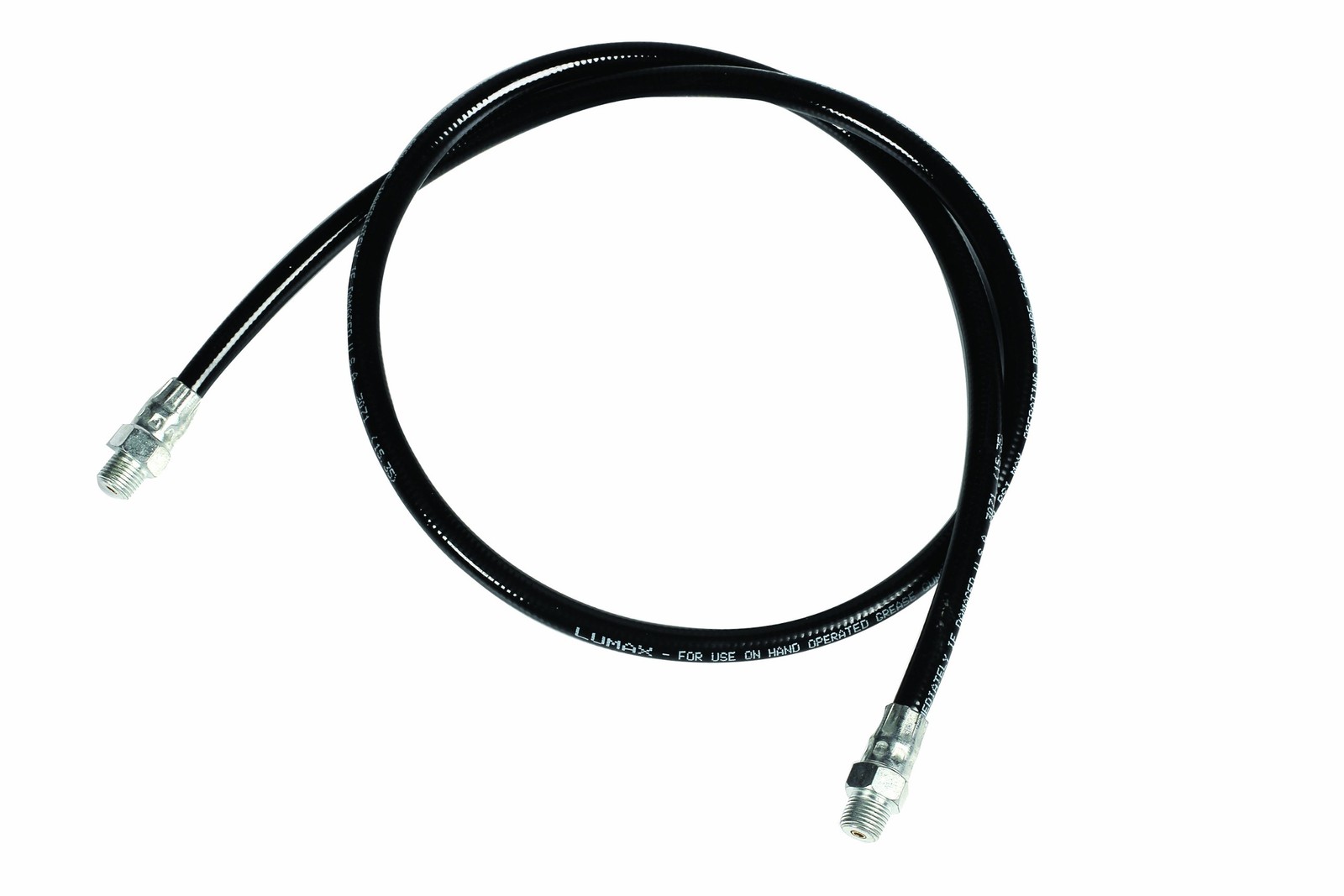 Lumax LX-1208-G 36″ Thermoplastic Grease Hose, 4500 PSI (310 Bar) 1/8″ NPT