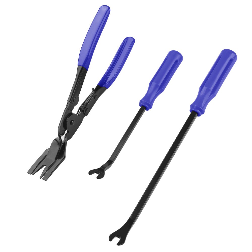 Auto Trim Clip Upholstery Removal Tool Dash Interior Fastener Pin Pliers Puller