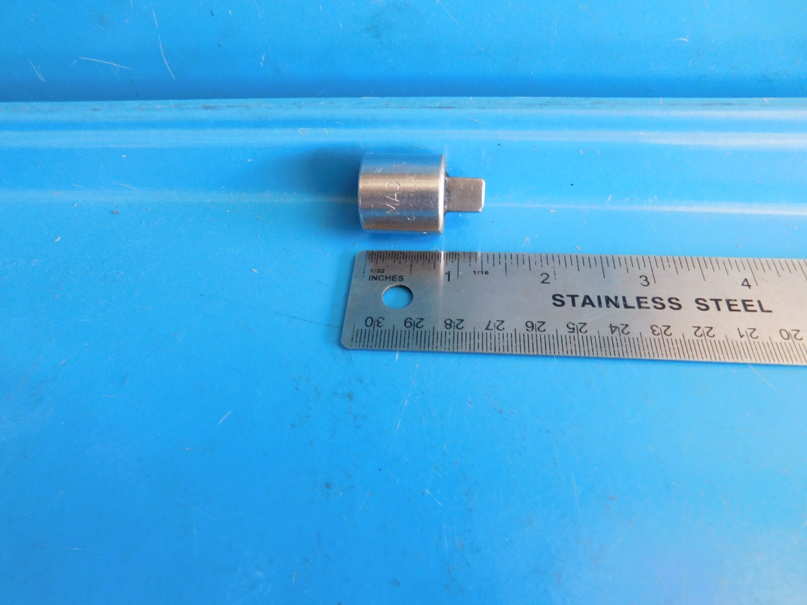 USED, MAC TOOLS ” 1/2 IN, DR. TO 3/8 IN. DR.” ADAPTOR , PART # X1A