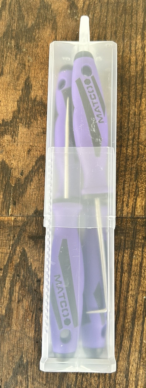 Matco Tools 4 Piece Hook and Pick Set Purple HP4PRC