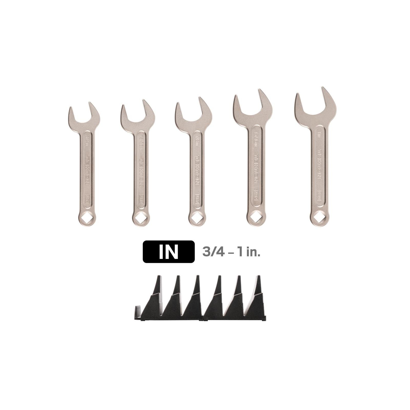 Tekton WSE95101 Service Wrench Set w/Mod Org, 5-Piece (3/4-1 in.)