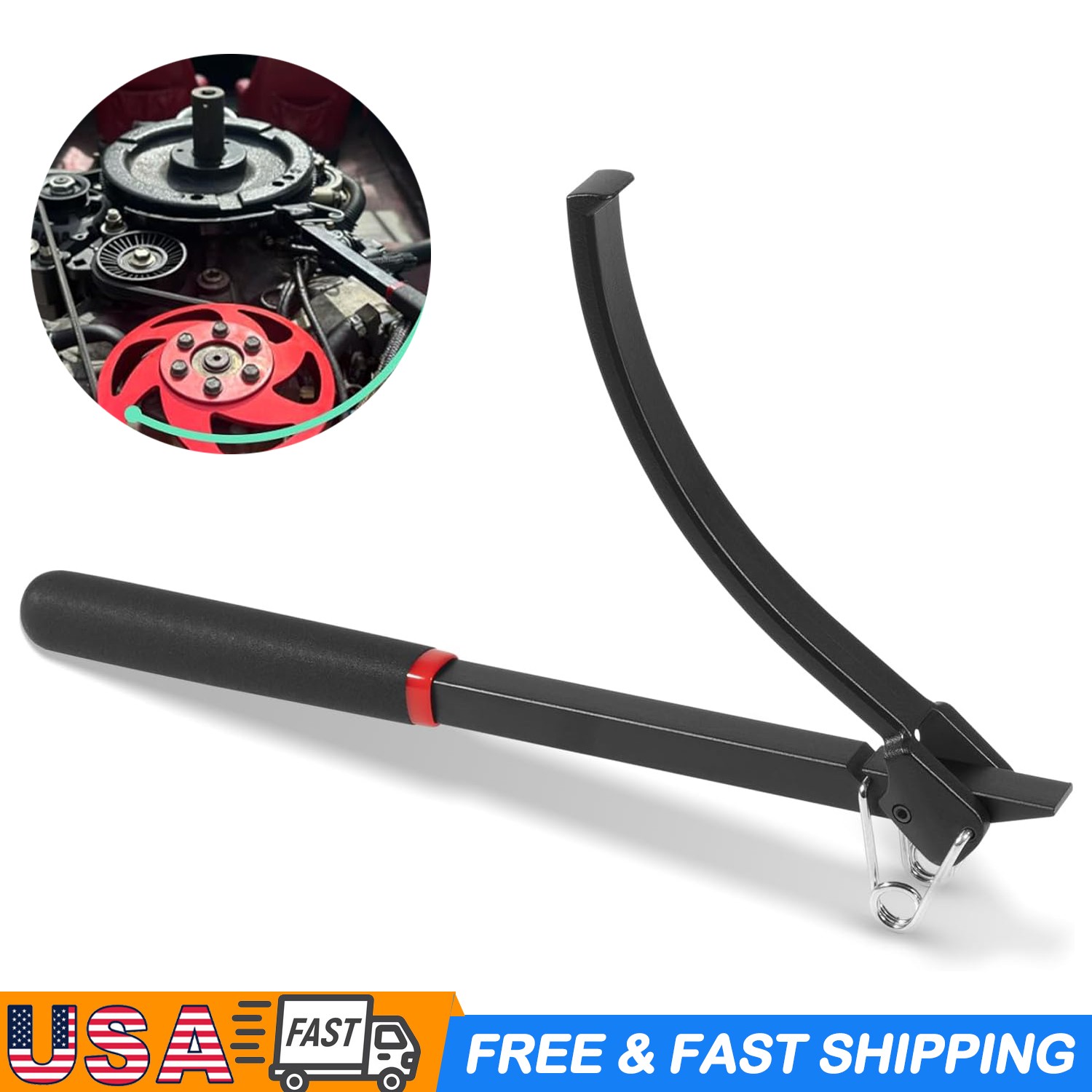 23800 Flywheel Turner Locking Holding Tool, Flexplate Turning Tool Universal