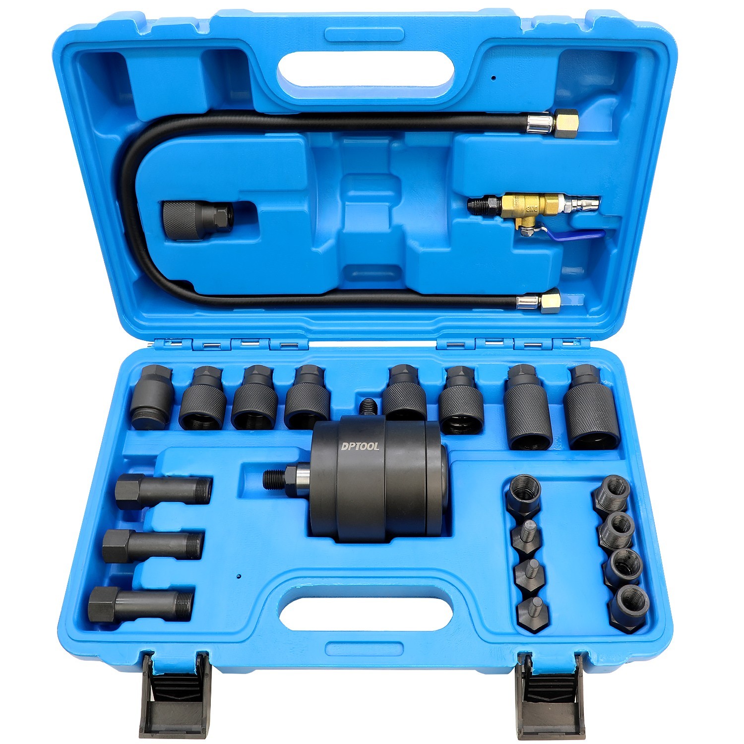 Professional Air Vibration Injector Removal Extractor Pneumatic Puller Tool Set