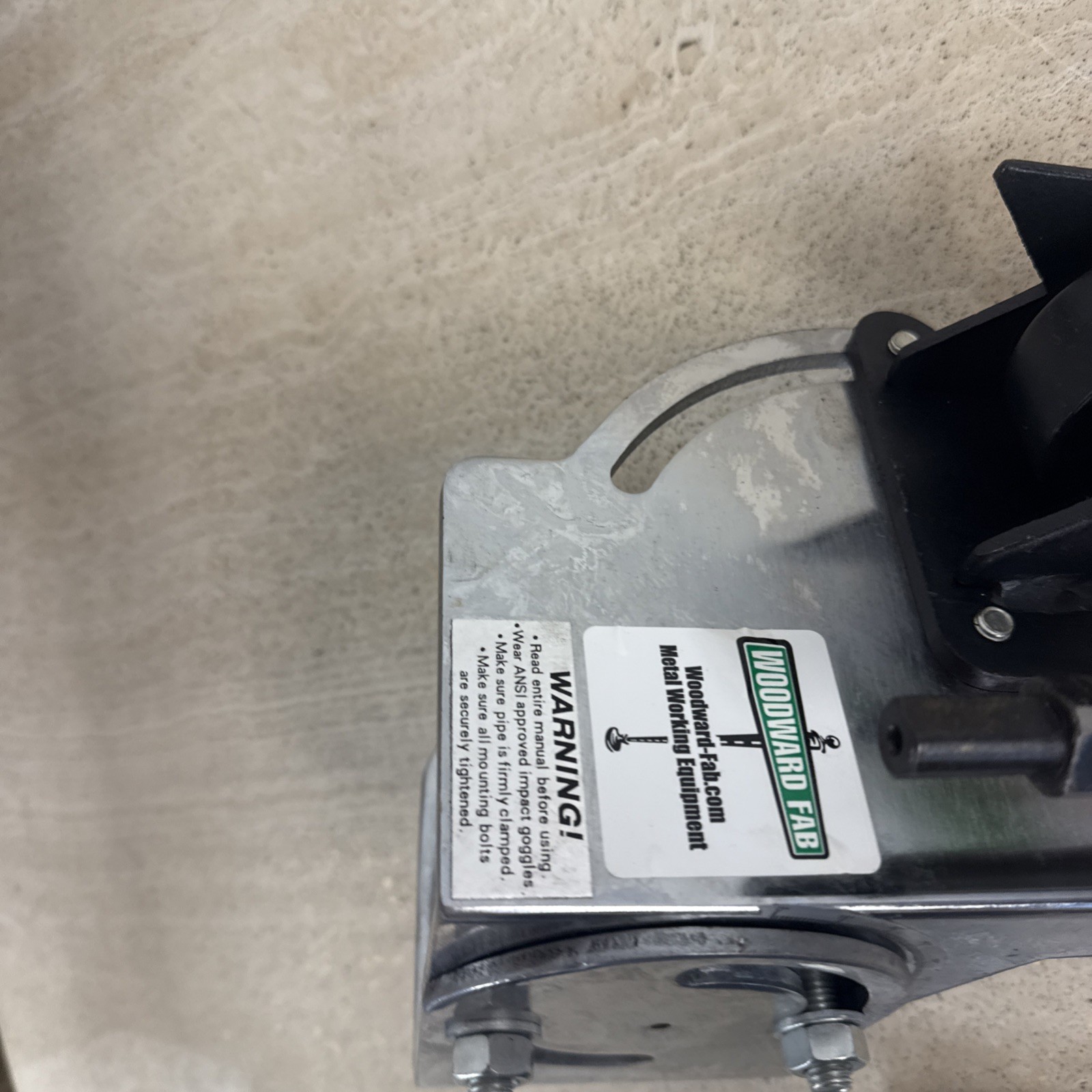 Woodward Fab Pipe/Tubing Notcher Model PN-1/2S