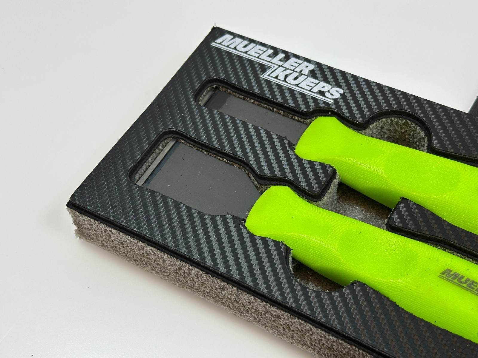 NEW Mueller Kueps 2pc Carbide Gasket Scraper Set w/ Ergonomic Handles 268220