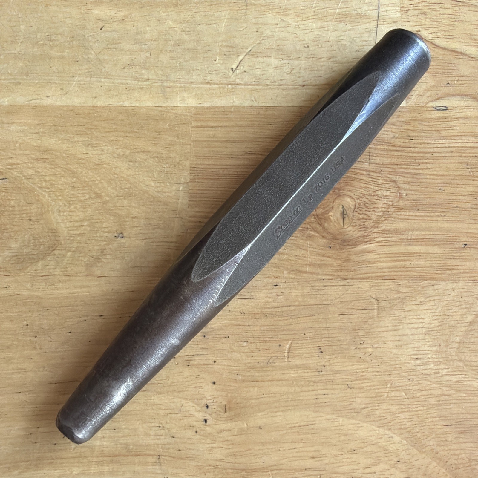 Snap On Tools 1/2″ Starter Tapered Punch 7″ Long 7016 Vintage Made in USA