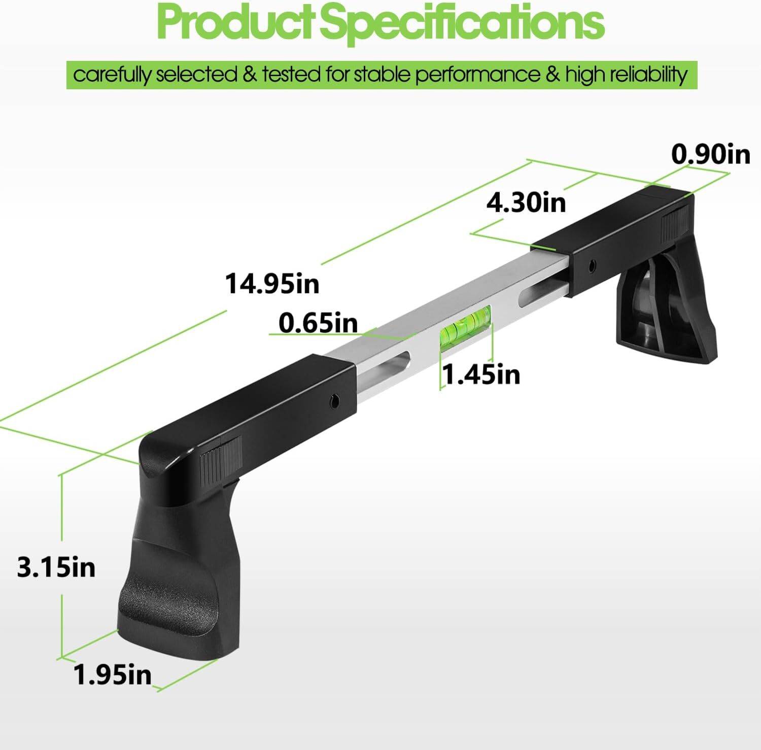 Universal for Passenger Cars & Vans & Trucks Steering Wheel Level Alignment Tool