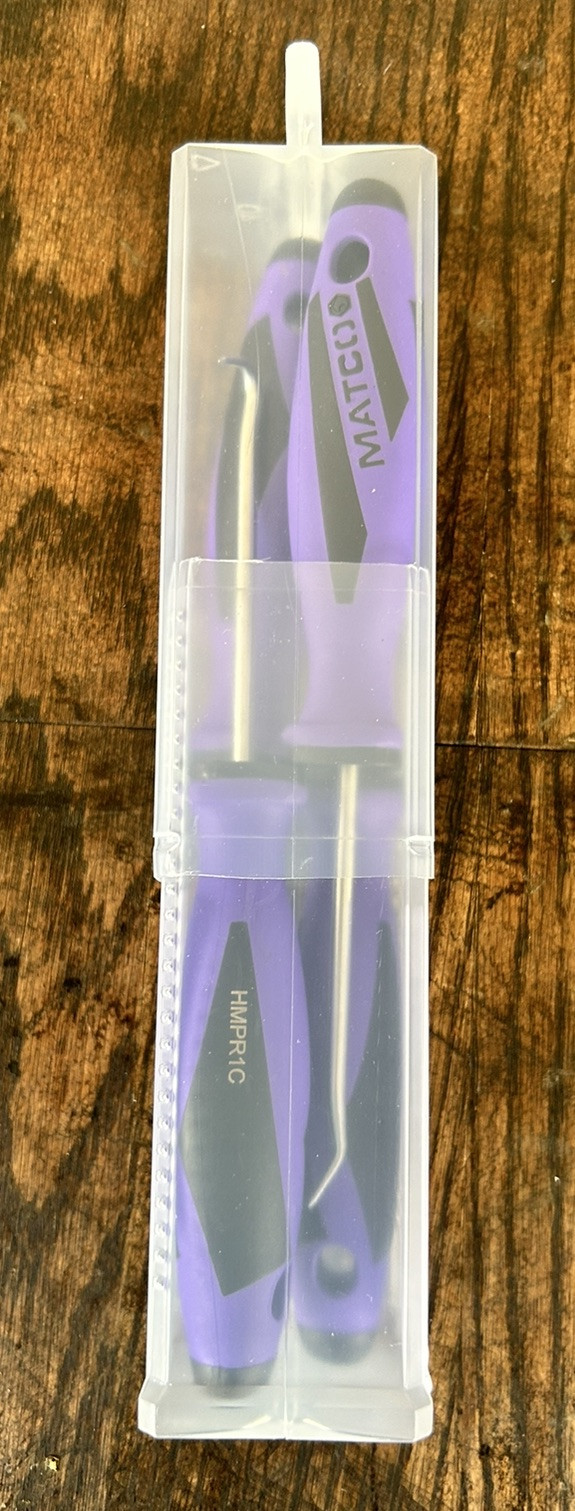 Matco Tools 4 Piece Hook and Pick Set Purple HP4PRC