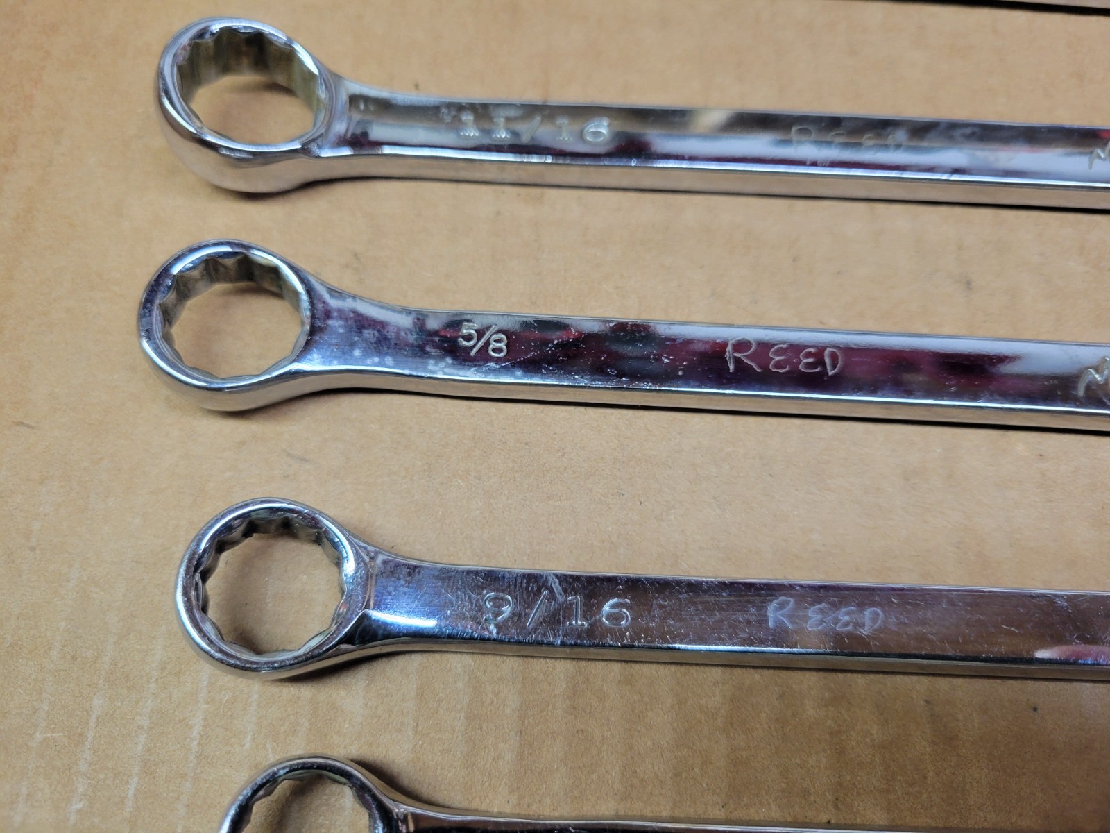 Mac Tools USA 7-Piece SAE Extra Long Combination Wrench Set 3/8 -3/4 CLXXL