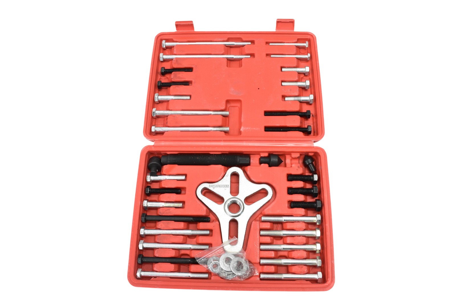 DAYUANTOOLS YT-98050 46pc Harmonic Balancer Puller Kit Red China New Other