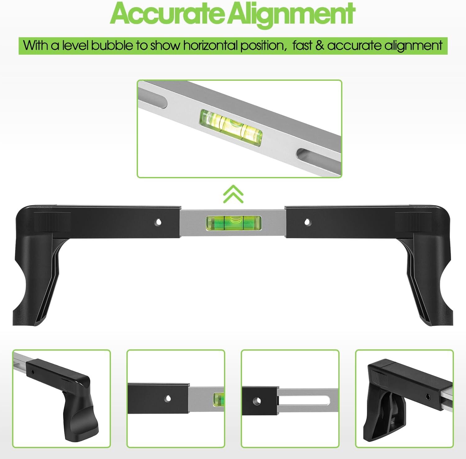 Steering Wheel Level Alignment Tool for Passenger Cars, Vans & Trucks 270-340mm