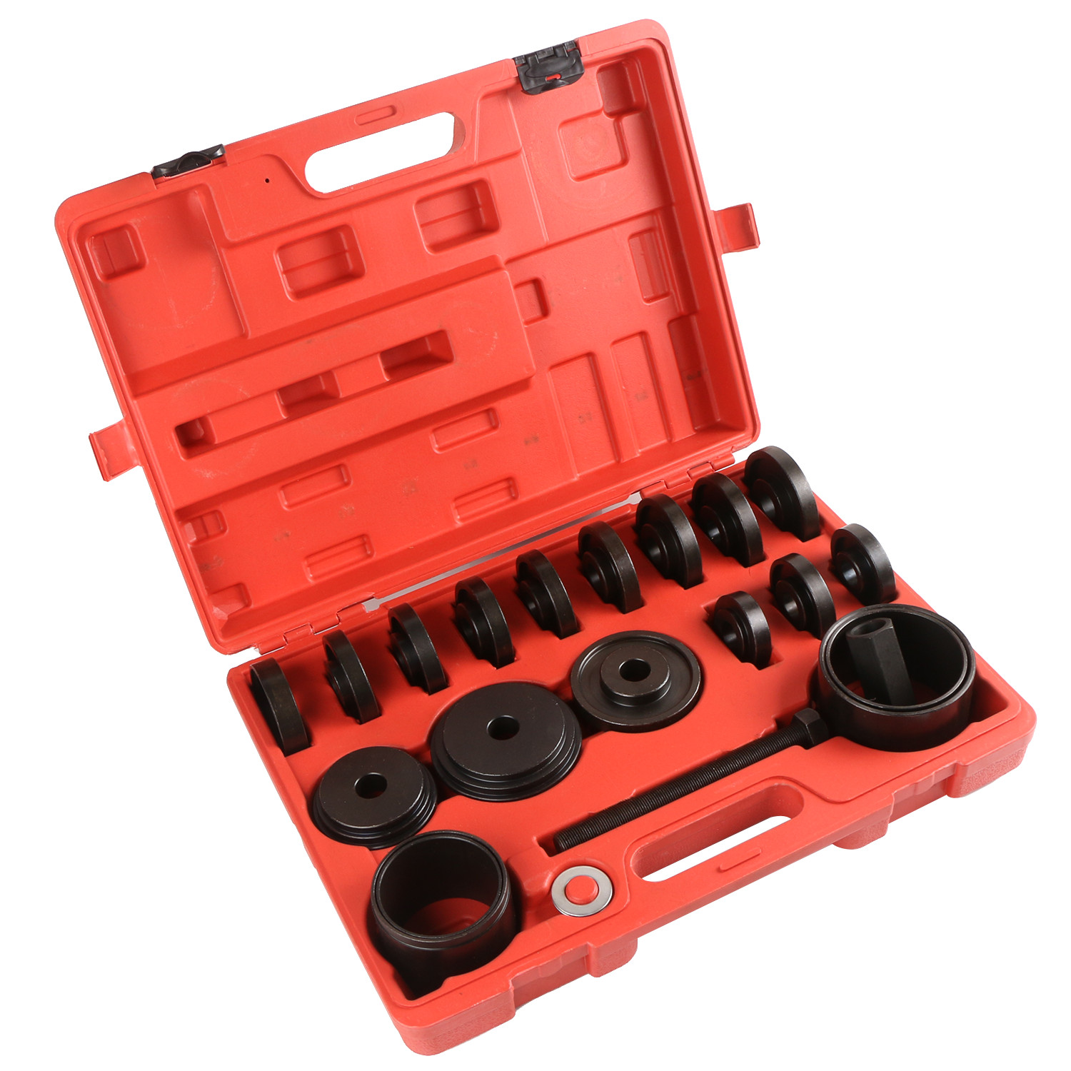 FWD Front Wheel Drive Bearing Removal Adapter Puller Pulley Kit 23pcs Tool