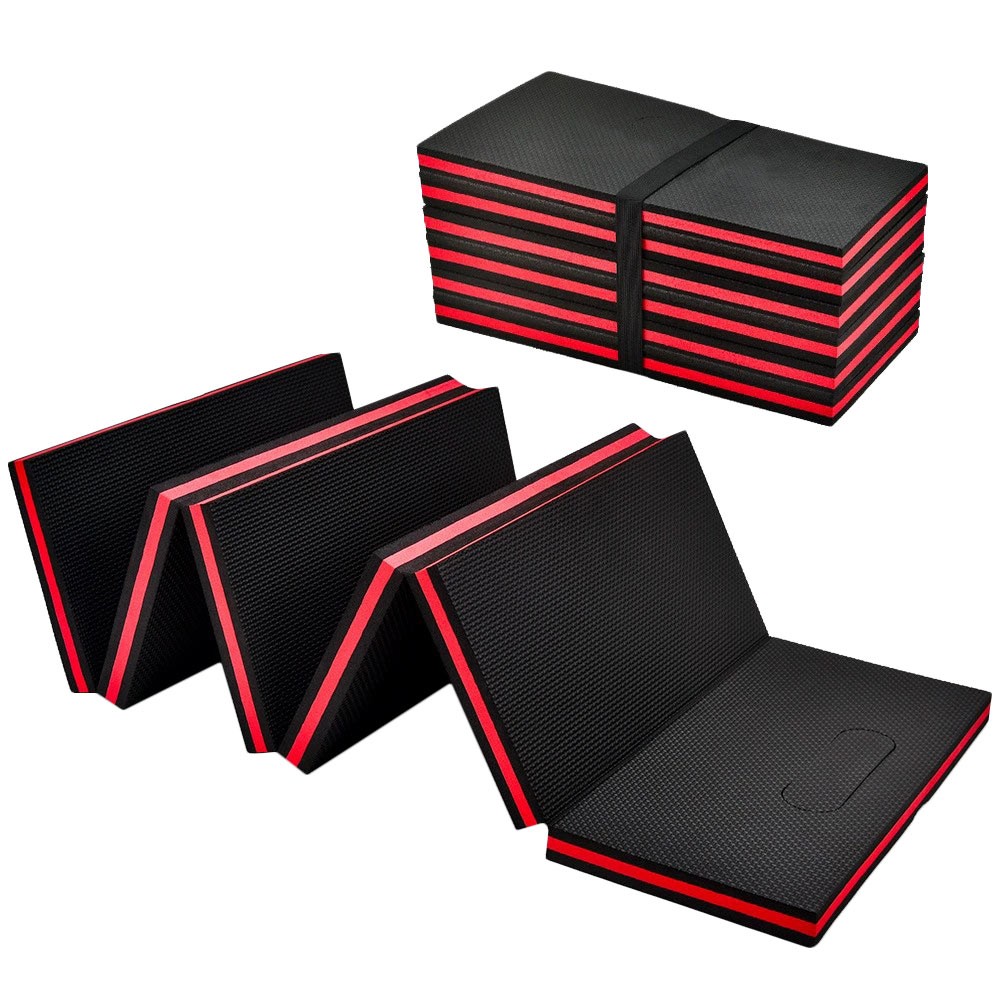 3in1 Folding Mechanics Foam Work Mat Sitting Kneeling Lying For Workshop Garage