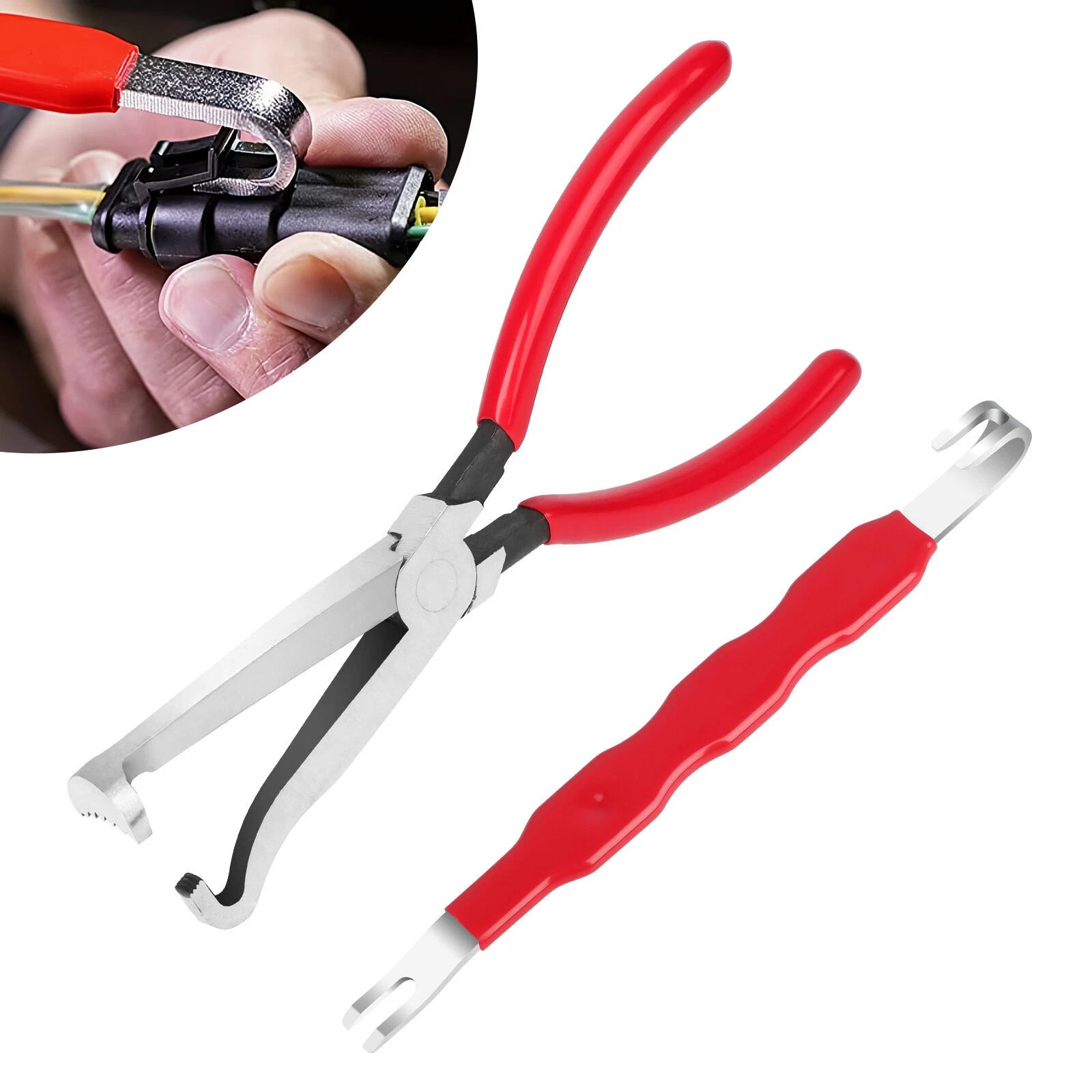 Electrical Disconnect Pliers Connector Separator Metal + Plastic Removal Tool