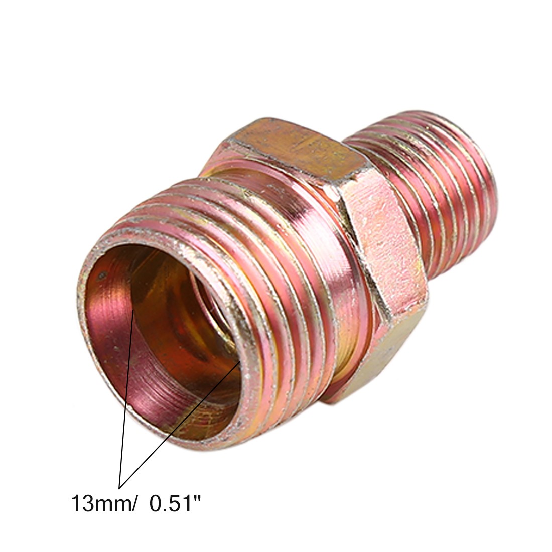 3pcs M12X1.25mm to M18X1.5mm Car Hose Fitting Adapter Connector