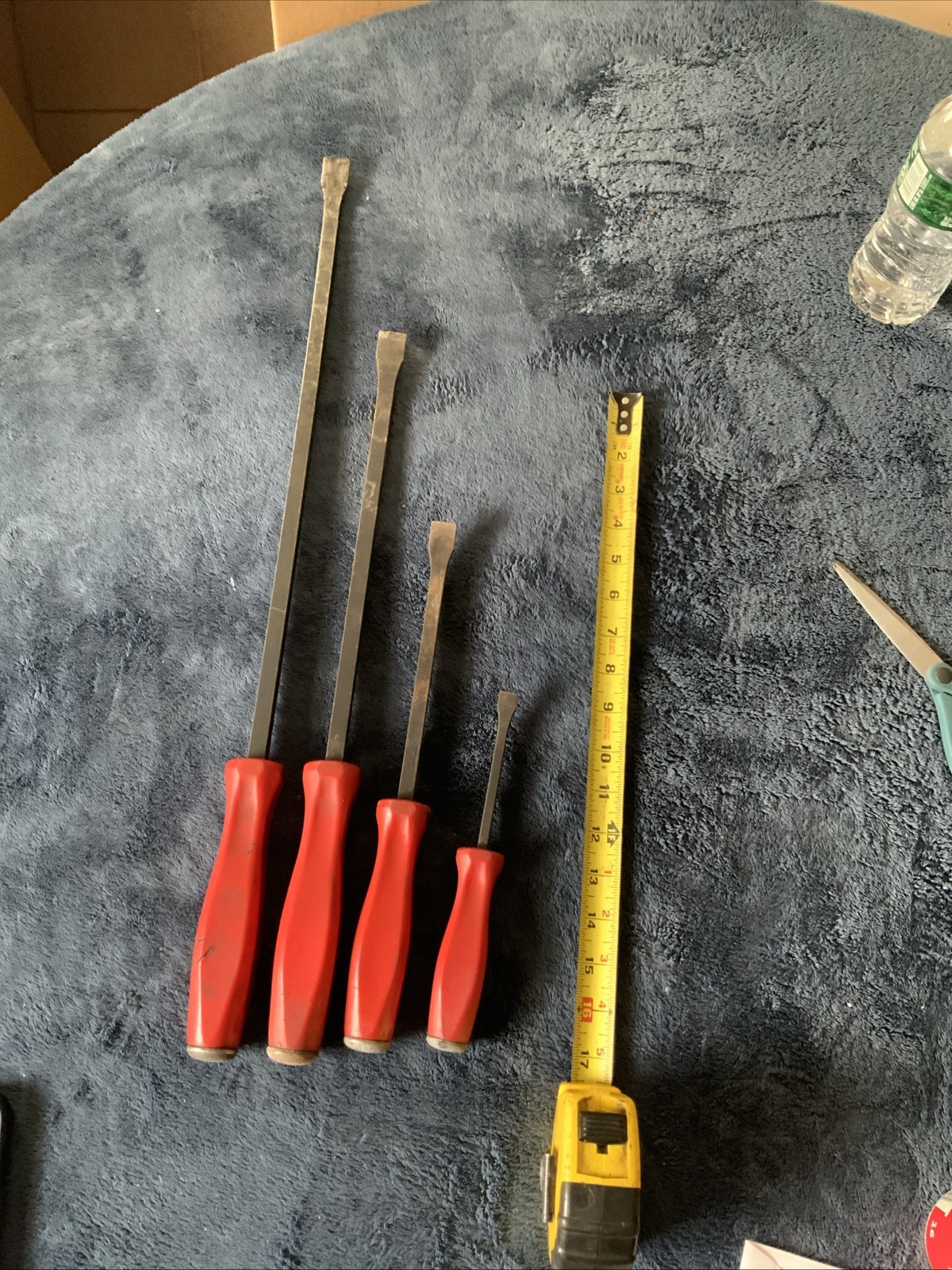 Snap On 4pc Striking Bar Set…red…old School……