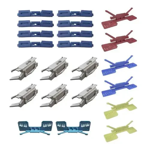 Precision PCK-2351-03 Molding Clip Kit Set of 25 Automotive Trim Retainers