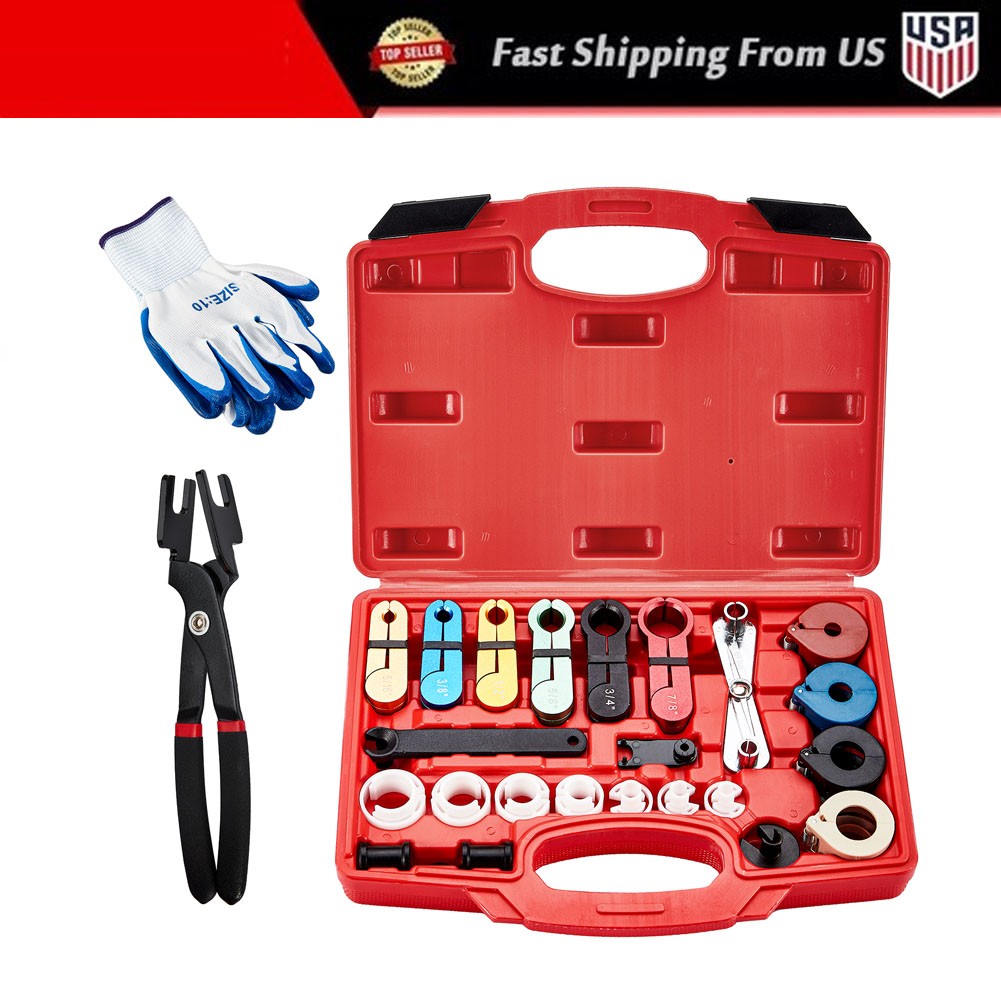 Fuel Line Disconnect Tool Set 22pcs Master Quick Disconnect Tool Kit for Auto