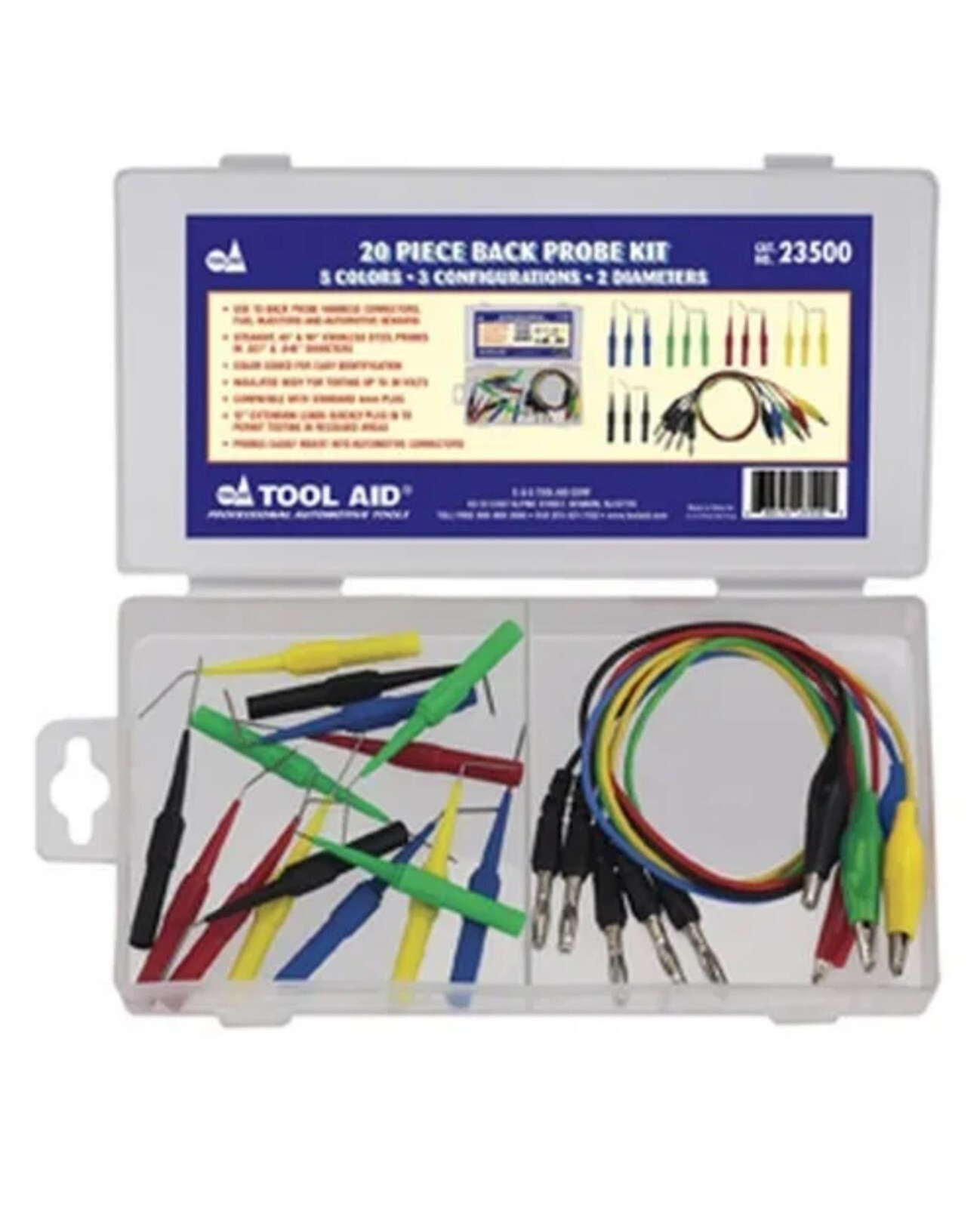 Tool Aid 23500 20 Piece Electrical Back Tester Kit