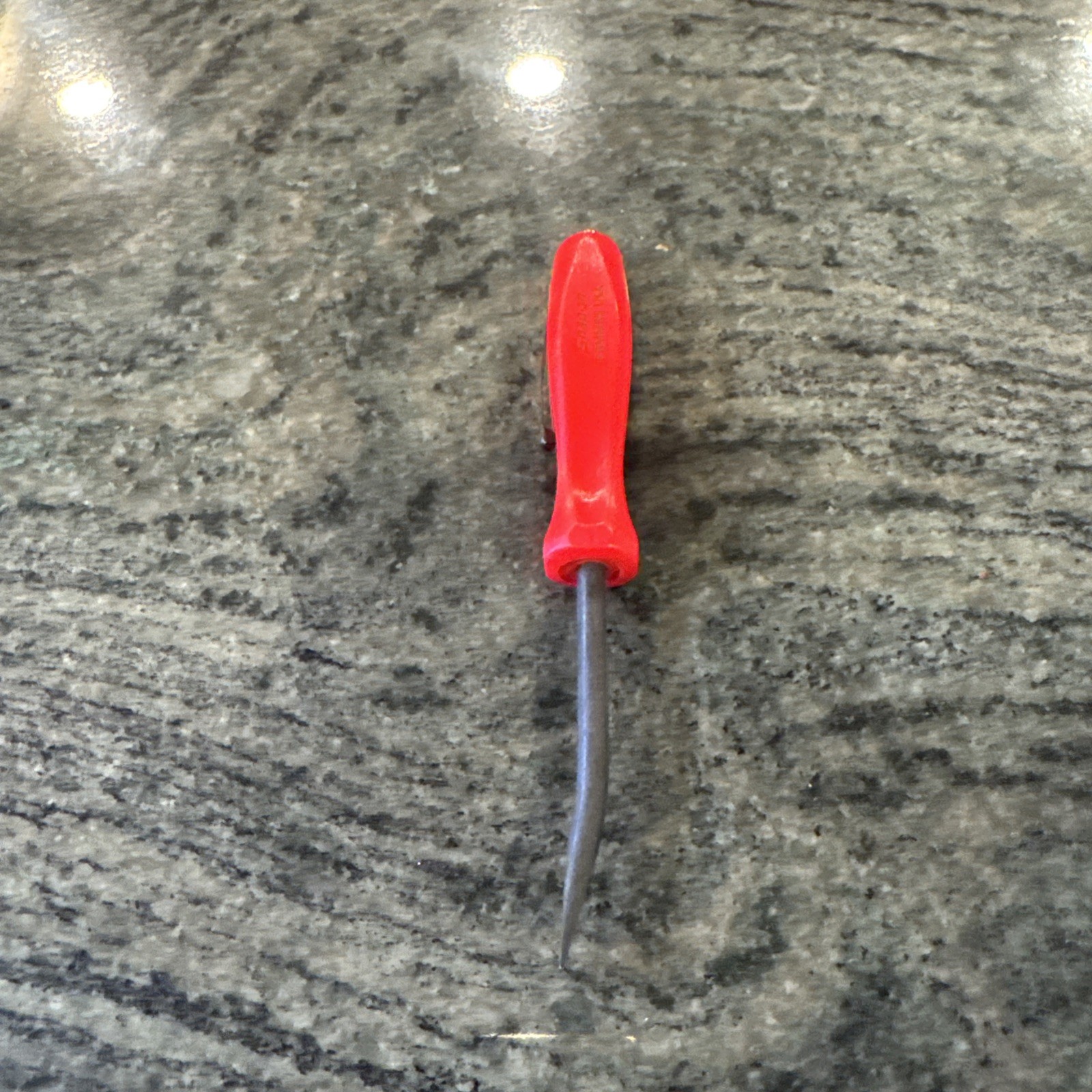 snap on pbmmb5r 5” angle tip mini pocket prybar red with magnetic top new