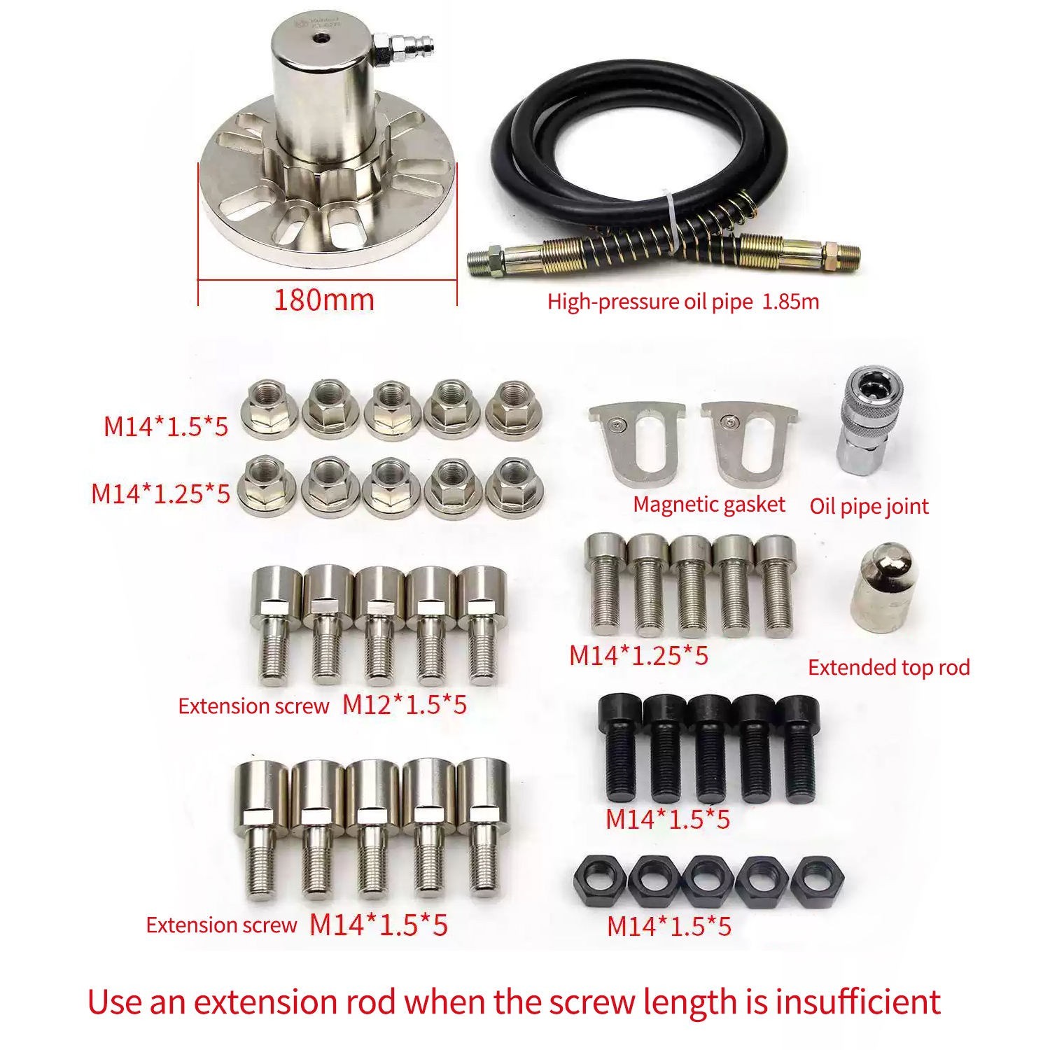 Hydraulic CV Joint Puller Kit Front Wheel Drive Axle Half Shaft Remover for BMW