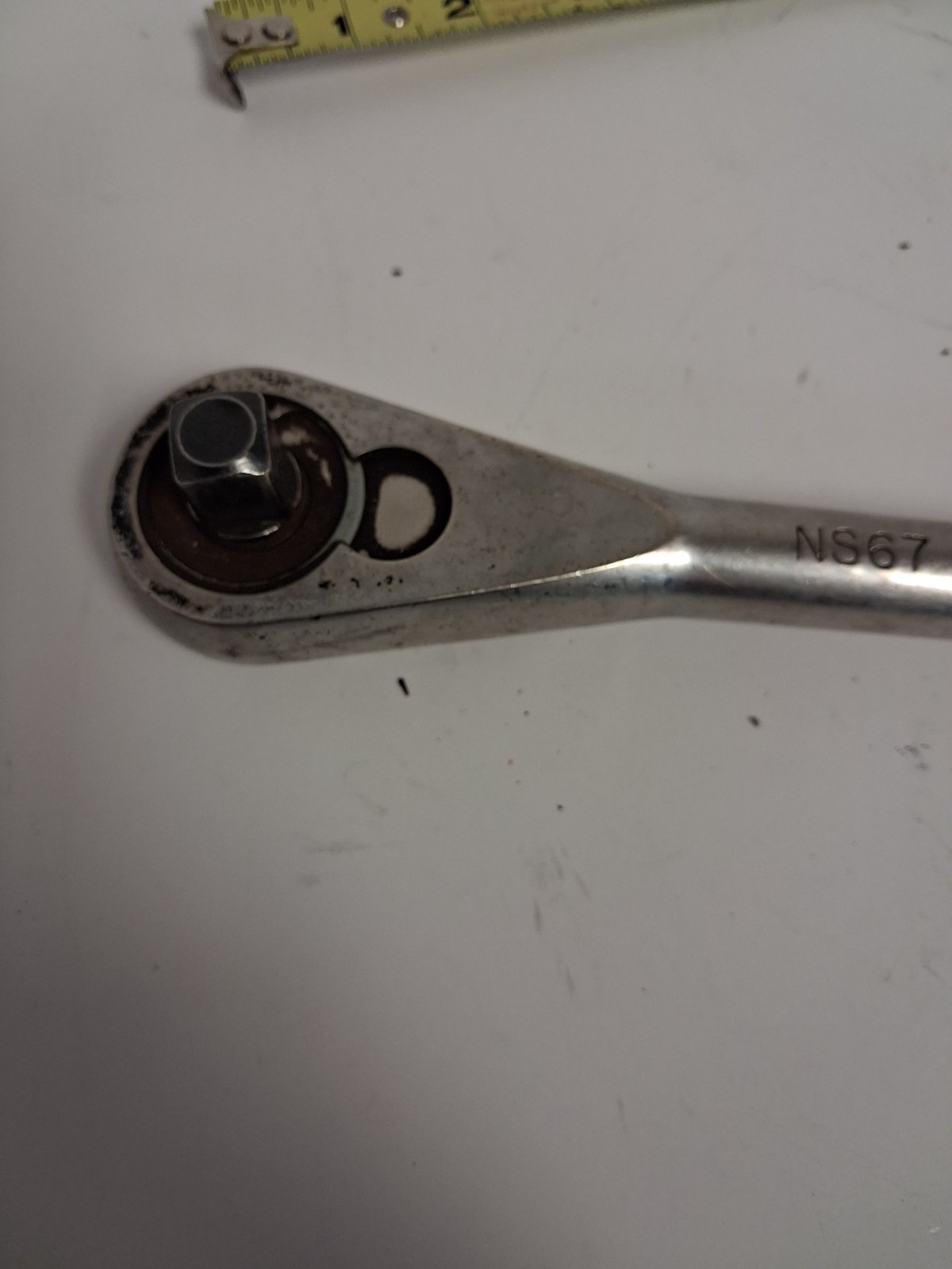 Vintage NAPA USA 1/2″ Drive 15″ Long Handle Ratchet No NS67