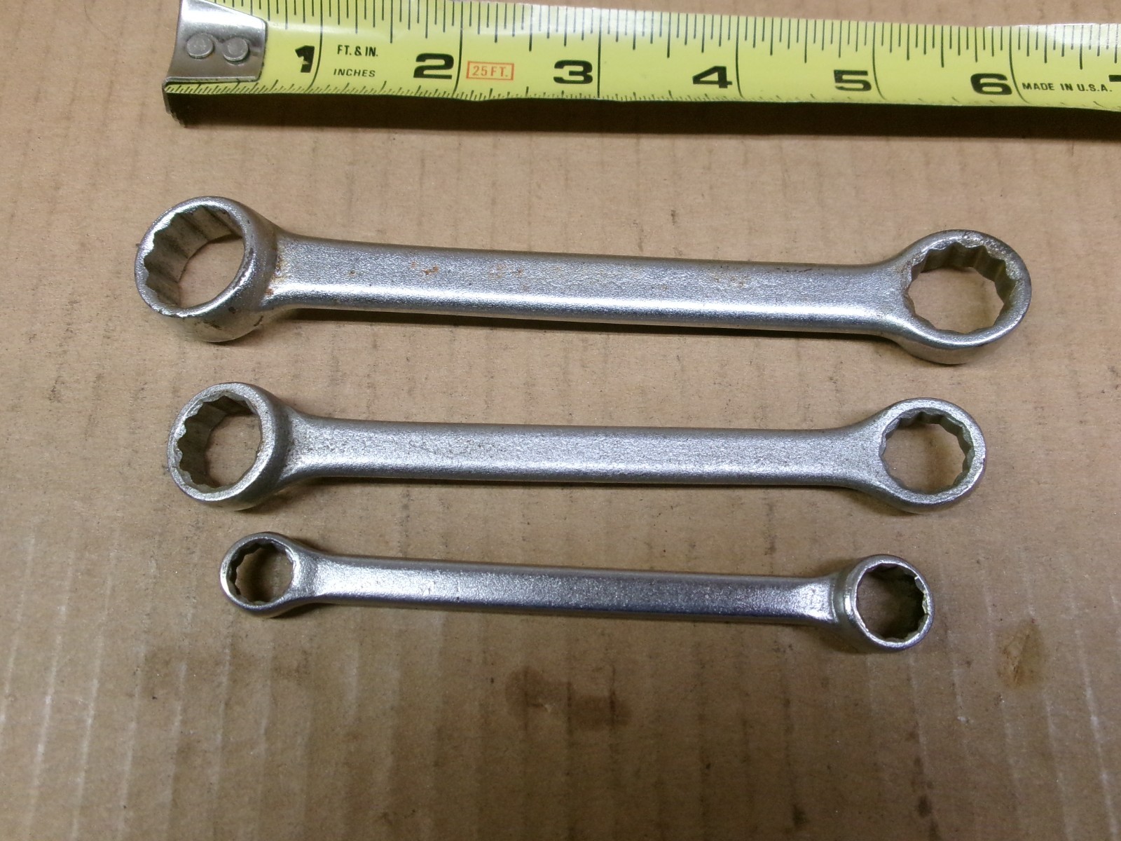 Proto USA 3-Piece Stubby Double Box End Wrench Set 3/8 – 5/8″
