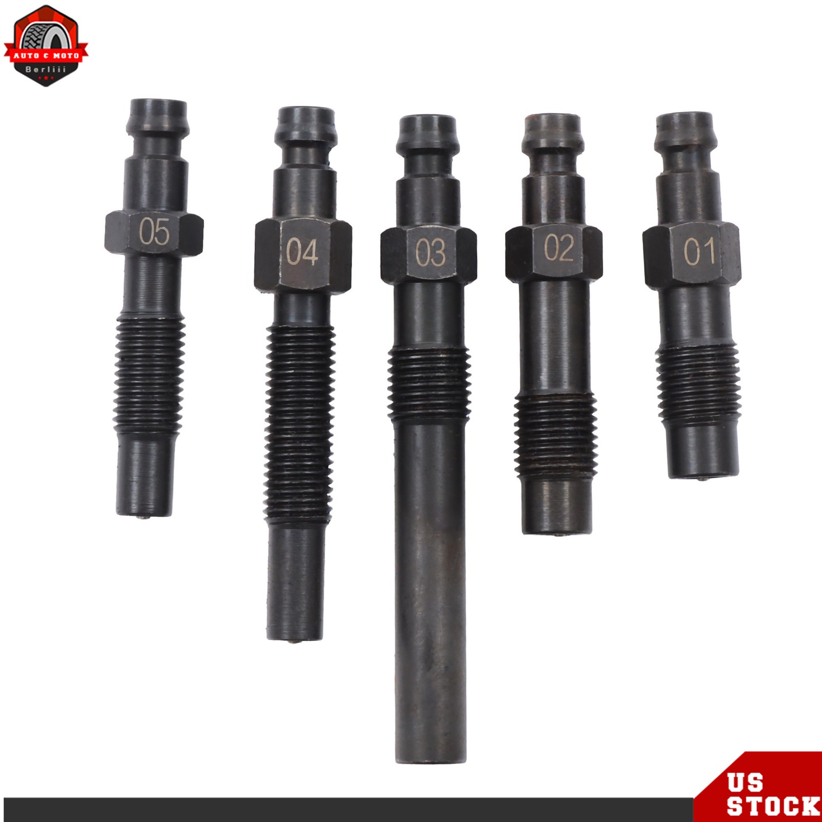 46PCS Petrol Diesel Engine Compression Tester Leak Down Diagnostic Tool Kit
